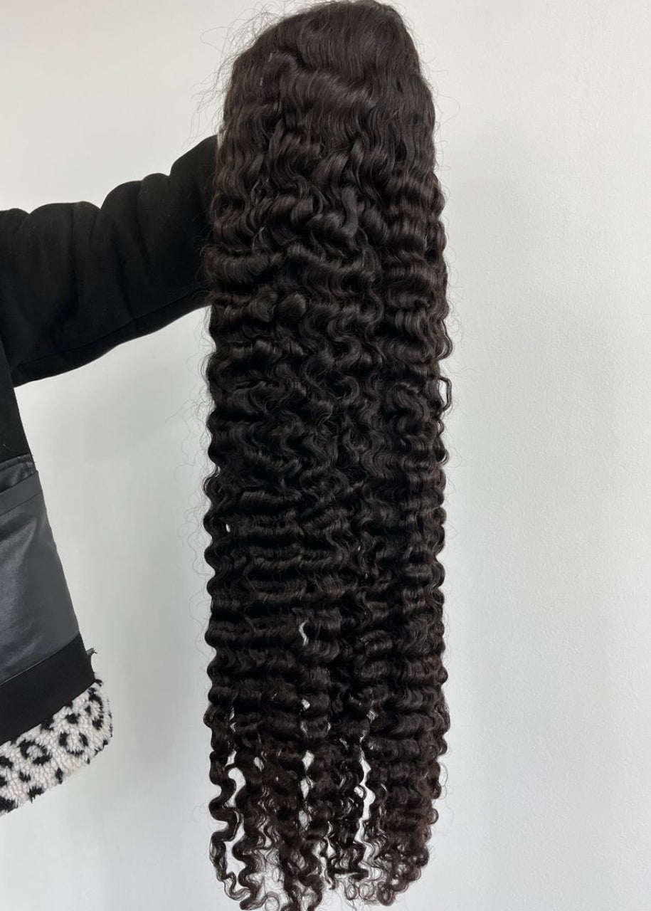 Burmese Curly Frontal Wig