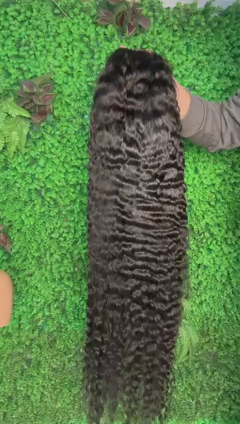 Burmese Curly Frontal Wig
