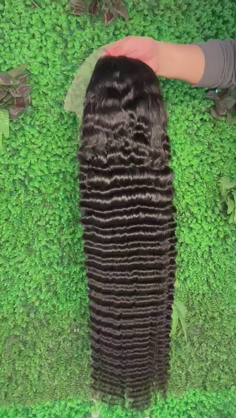 Deep Wave Frontal Wig